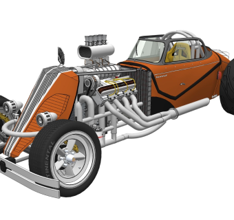 超精细汽车模型 改装车 CONCEPT